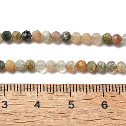 Natürlichen grünen Rutilquarz Perlen Stränge&nbsp;LS-G-RM241221-B22