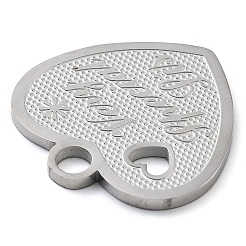 Pendentifs en acier inoxydable 304 anti-ternissement&nbsp;LS-STAS-M076-01P