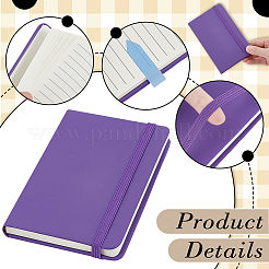 20 carnet en cuir PU&nbsp;AJEW-WA0001-36D