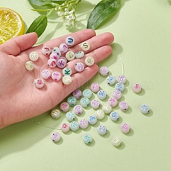 200pcs cuentas de acrílico luminosas&nbsp;MACR-YW0001-39