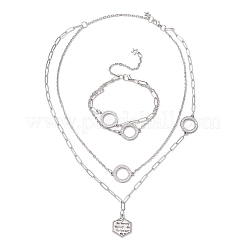 Anlaufgeschützte Ringgliederkette aus Edelstahl 304&nbsp;SJEW-JS01324