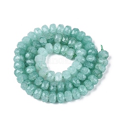 Stränge aus Imitations-Jade-Knisterglasperlen&nbsp;GLAA-N068-01A-A03