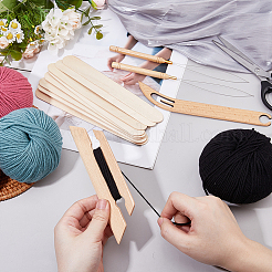 DIY-Strickwerkzeug-Sets aus Holz&nbsp;DIY-WH0899-18