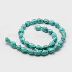 Synthetischen howlite Perlenstränge&nbsp;G-P228-35-A
