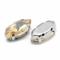 Nähen auf Rhinestone&nbsp;RGLA-T034-4x15mm-09