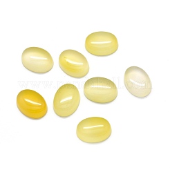 Cabochon naturali giallo agata&nbsp;G-O175-30D-01