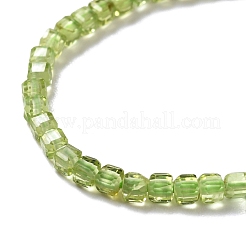 Natürlichen Peridot Perlen Stränge&nbsp;G-D467-A11