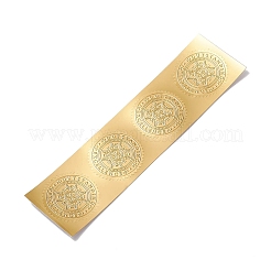 Adesivi autoadesivi in lamina d'oro in rilievo&nbsp;DIY-XCP0002-15B