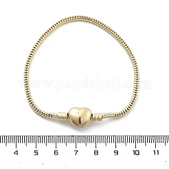 Messing-Schlangenketten-Gliederarmbänder für Frauen&nbsp;BJEW-G736-02G