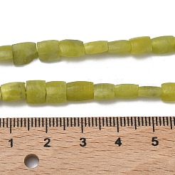 Stränge aus natürlichen afghanischen grünen Jadeperlen&nbsp;G-K365-G01-01