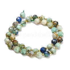 Natürliche Chrysokolla und Lapislazuli Perlen&nbsp;GG-CBA3921-B07-8mm