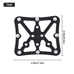 Fahrrad Aluminiumlegierung flaches selbstsicherndes Pedal&nbsp;TOOL-WH0132-12A