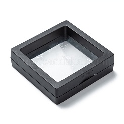 Espositori per gioielli con sospensione a film sottile quadrato trasparente in pe&nbsp;CON-D009-03B-04