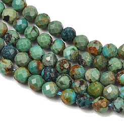 Natur hubei türkisfarbenen Perlen Stränge&nbsp;G-P629-A04-03