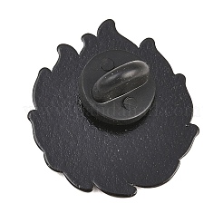 Spille smaltate in lega con animali fiammeggianti&nbsp;JEWB-G046-05B