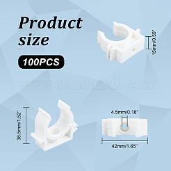 Colliers de serrage en plastique&nbsp;FIND-WH0137-67A