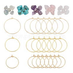 Kits de fabricación de pendientes diy&nbsp;DIY-FS0001-84
