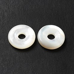 Cuentas de concha natural de blanco&nbsp;SHEL-G014-11C