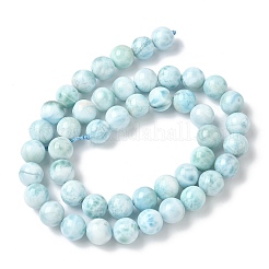 Larimar Naturperlen Stränge&nbsp;G-B141-01-8mm