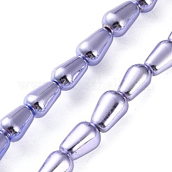 Galvanisierte synthetische magnetische Hämatitperlenstränge&nbsp;G-C248-G01-6x12mm
