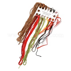 Set di tappetini per tazze da ricamo fai da te a tema natalizio&nbsp;DIY-P021-B05
