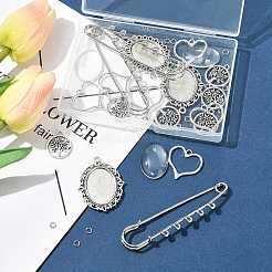 DIY Brosche machen Kits&nbsp;DIY-FS0009-11