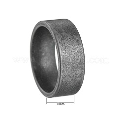 Anillos de dedo de acero inoxidable 304 para hombres&nbsp;WGDF4AB-89