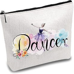 Maßgeschneiderte bedruckte Canvas-Aufbewahrungstaschen aus Polycotton&nbsp;ABAG-WH0029-147