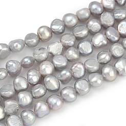 Brins de perles de culture d'eau douce naturelles&nbsp;PEAR-P064-20A-03C