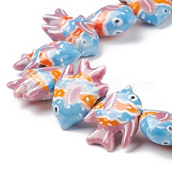 Perline porcellana fatto a mano&nbsp;PORC-G002-54G