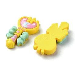 Spielzeugmotiv opake Decoden-Cabochons aus Kunstharz&nbsp;RESI-S392-01C