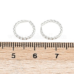 Pendientes de aro con aro giratorio de latón&nbsp;EJEW-F378-01S