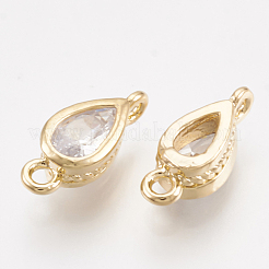 Links cubici zirconia in ottone &nbsp;KK-T035-32