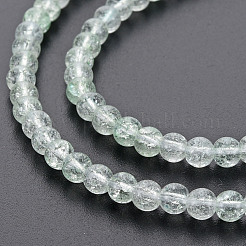 Fili di perline di vetro crepla&nbsp;GLAA-S192-B-006G