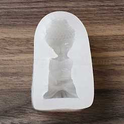 DIY Buddha Figur Display Statue Silikonformen&nbsp;X-DIY-F135-02