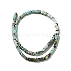 Natürliche afrikanische türkis (jasper) perlen stränge&nbsp;G-F729-01