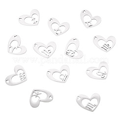 12 pendentif en acier inoxydable 316L&nbsp;STAS-TA0003-21P