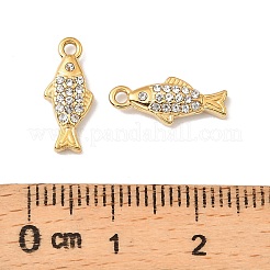 304 Edelstahl mit Kristall-Strass-Anhängern&nbsp;STAS-G358-05G-05