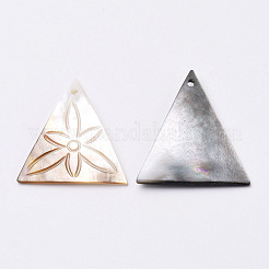Pendentifs de coquille noire&nbsp;SHEL-T007-58