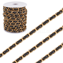Chaînes à corde en aluminium oxydé cuthollow 10 yard&nbsp;CHA-CL0001-01B-02