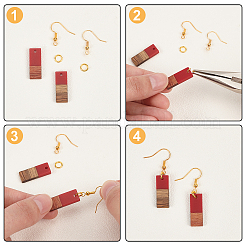 DIY baumeln Ohrring machen Kits&nbsp;DIY-OC0005-18
