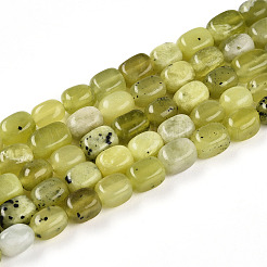 Natur Xiuyan Jade Perlen Stränge&nbsp;G-N346-04A-12