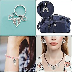48 pièces 12 styles pendentifs en alliage de style tibétain&nbsp;FIND-FS0004-86