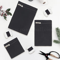 3 Stück Organizer-Taschen aus Canvas-Stoff in 3 Stilen&nbsp;AJEW-CY0002-60A