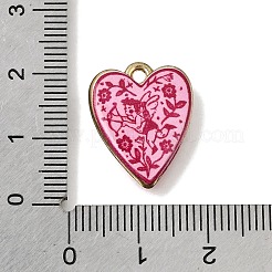 Bedruckte Messinganhänger&nbsp;KK-CBAE379-02G-F