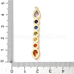 Pendentifs avec zircon cubiques à micro-pavés en laiton&nbsp;KK-A295-06A-G