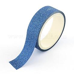 Glitzerpulver DIY Scrapbook dekorative Papierbänder&nbsp;DIY-S028-03