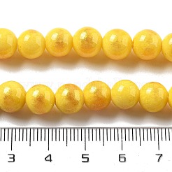Natur Mashan Jade Perlen Stränge&nbsp;G-A255-A01-01D