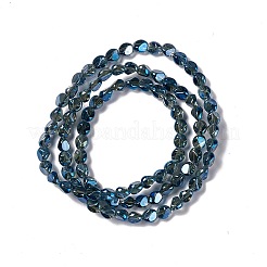 FilI di perline in vetro placcato&nbsp;EGLA-L038-PL01