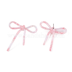 Clous d'oreilles en acétate de cellulose (résine)&nbsp;EJEW-T020-01B